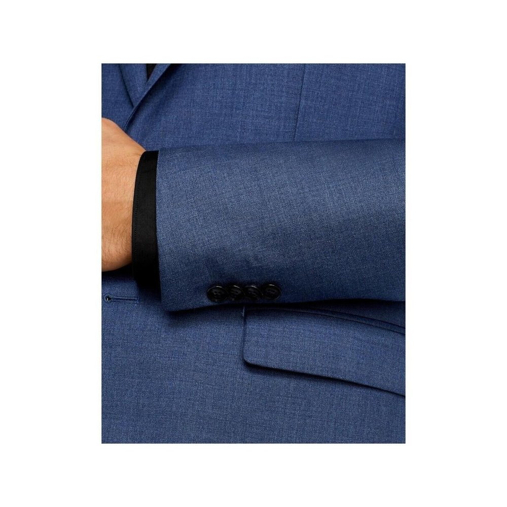 John Varvatos Star Bleecker Melange Slim Fit Suit Jacket Sports Coat 38 R 38R - Picture 4 of 4